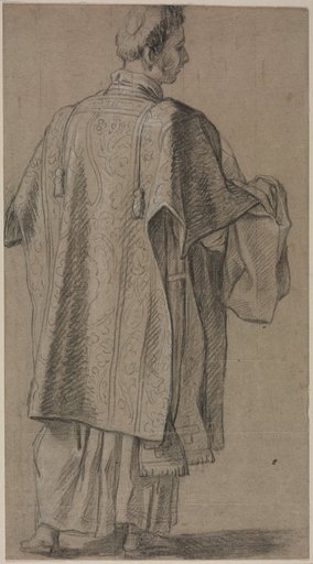 Ecclesiastic Seen from Behind