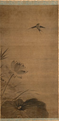 Swallow and Lotus