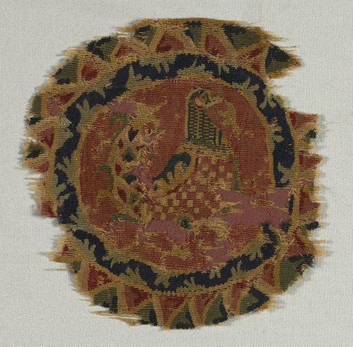 Roundel Fragment: Speckled-Breasted Bird