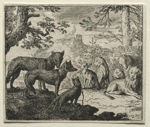 Reynard the Fox: The Relatives of Reynard Leave Court