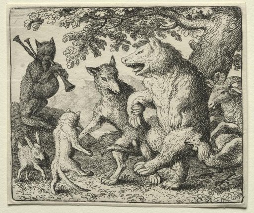 Reynard the Fox: The Wolf and the Bear Celebrate Their Freedom