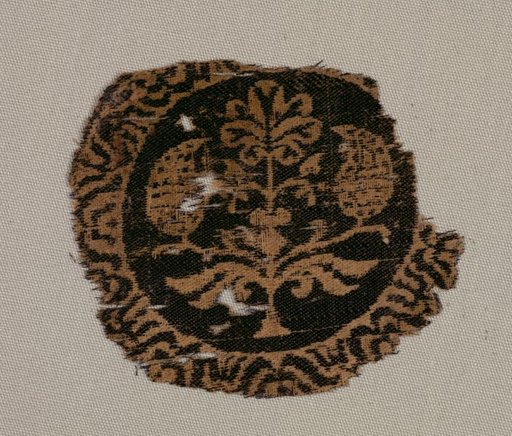 Fragment of a Segmentum with Palmette Tree