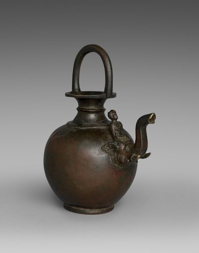 Ewer with Spout in the Form of an Elephant with a Mahut