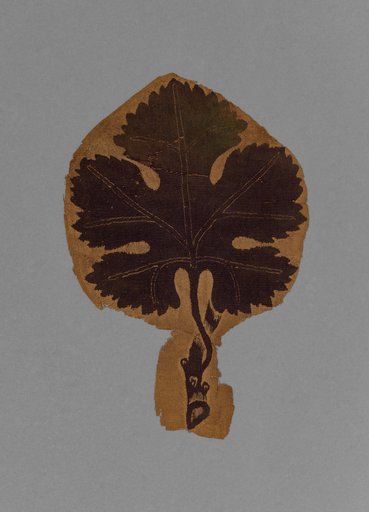 Grape Leaf from a Curtain