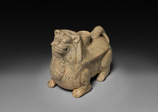 Candlestand in the Shape of a Chimera Bixie