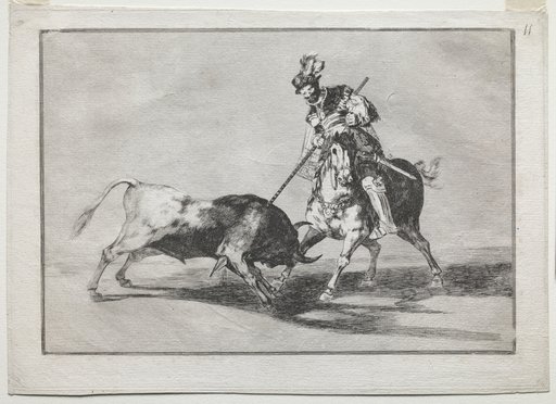 The Cid Campeador Spearing Another Bull