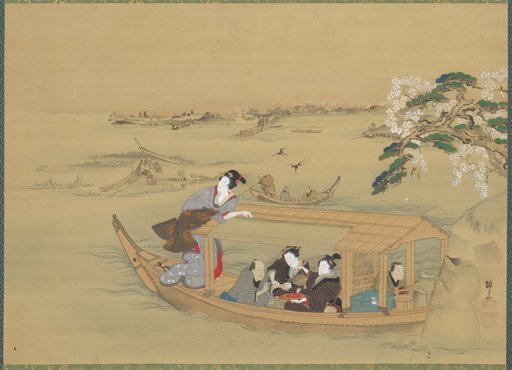 Pleasure Boat on the Sumida River
