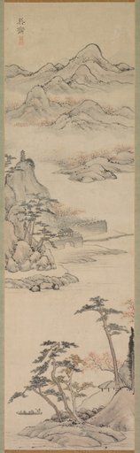 Landscape with Boaters