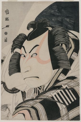 Nakamura Nakazo II as Matsuomaru in the Carriage-Stopping Scene