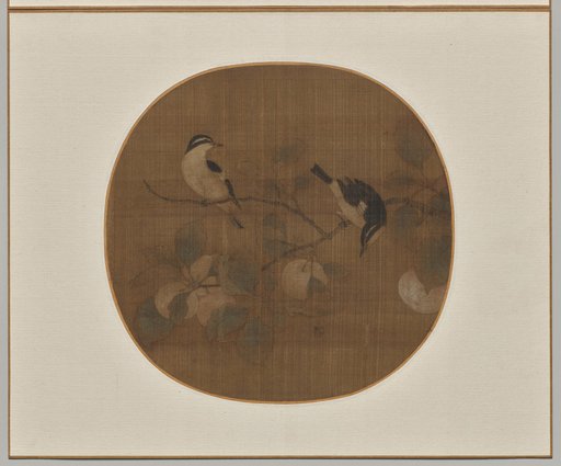 Birds on a Peach Branch