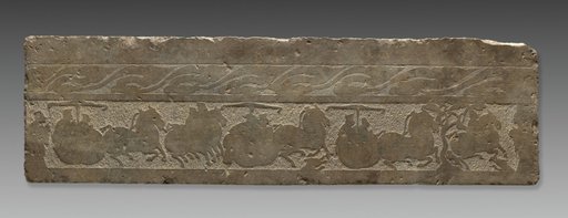 Frieze Fragment with Chariot Procession