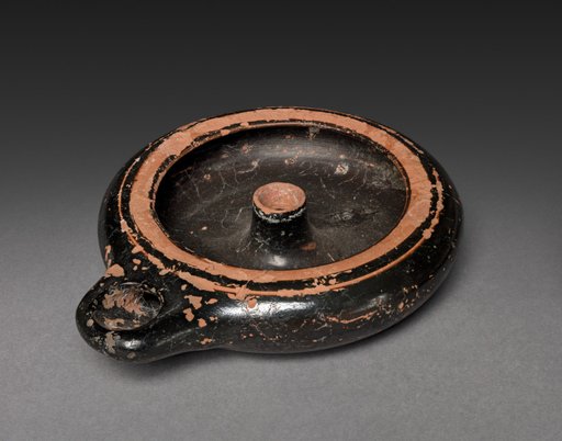 Black-Gloss Oil Lamp