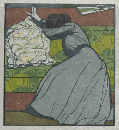 The Cushion (Martha Kurzweil Seated on a Divan)