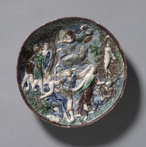 Circular Plate with Perseus and Andromeda