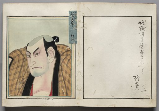 Double-Leaf from Album of Actor Portraits