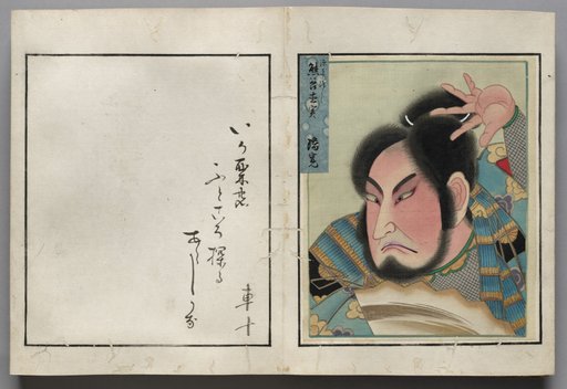Double-Leaf from Album of Actor Portraits