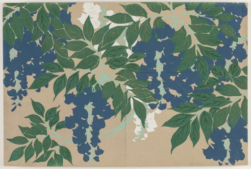 Flowers of a Hundred Worlds (Momoyogusa): Wisteria (Fuji)