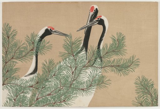 Flowers of a Hundred Worlds (Momoyogusa): Cranes (Tsuru)