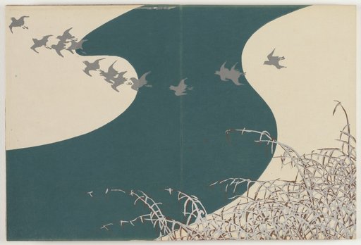 Flowers of a Hundred Worlds (Momoyogusa): River in Winter (Fuyu no kawa)