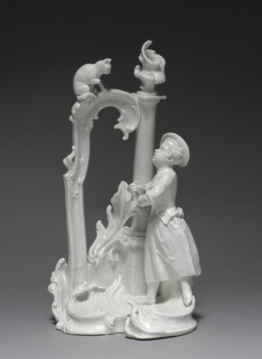Figure of a Girl with Cat
