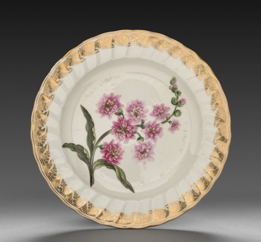 Plate from Dessert Service: Double Stock