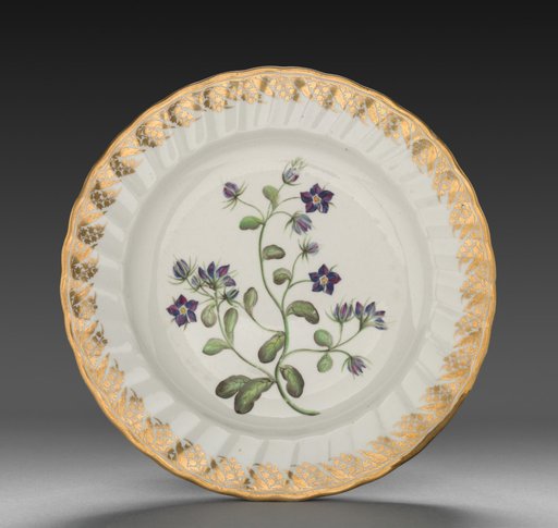 Plate from Dessert Service: Venus Looking Glass