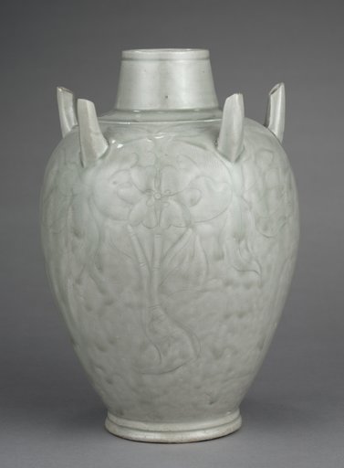 Vase with Peonies and Five Spouts