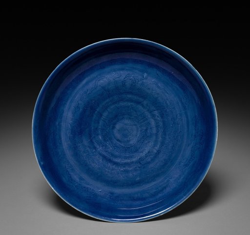 Dish with Dragon and Clouds