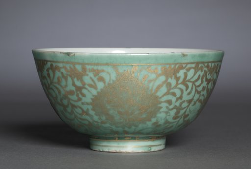 Bowl with Lotus Scrolls