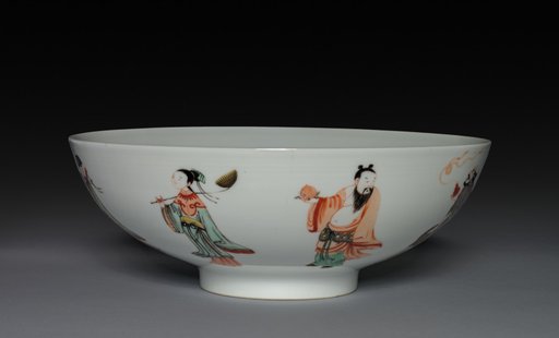 Bowl with Eight Immortals