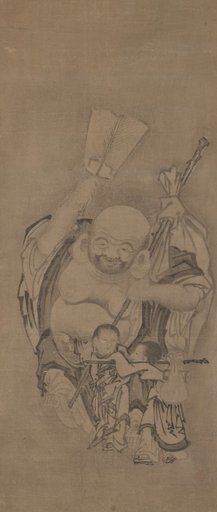 Hotei with Daoist Immortals: Hotei