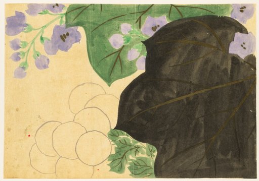 Flowers of a Hundred Worlds (Momoyogusa): Chrysanthemum and Paulownia (Kikukiri)