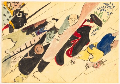 Flowers of a Hundred Worlds (Momoyogusa): Otsu-e (Otsu-e)
