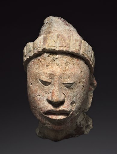 Head from a Building's Façade
