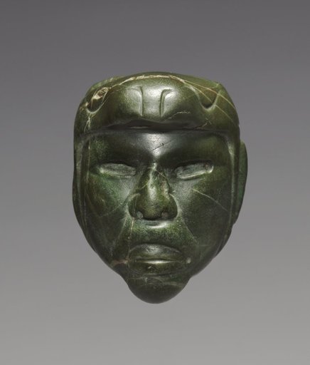 Head with Animal Headdress