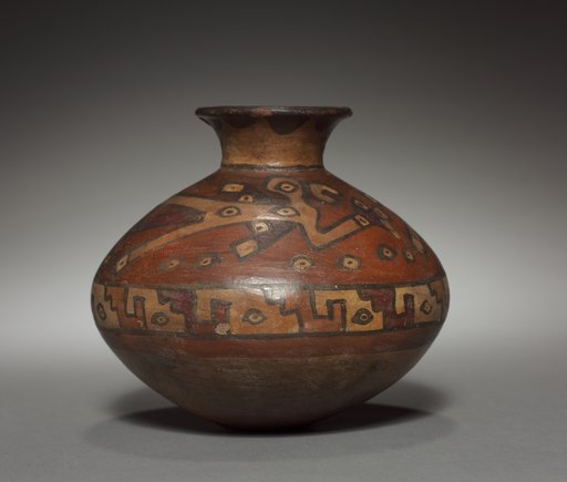 Vessel with Bird Designs