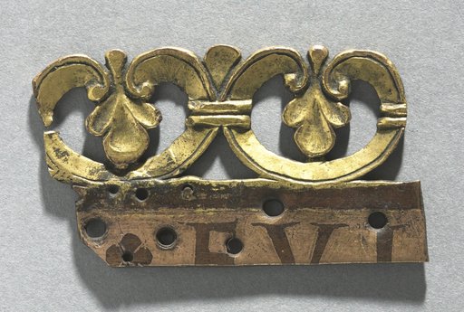 Fragment of an Ornamental Crest from a Reliquary Shrine