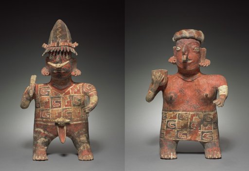 Pair of Standing Figures