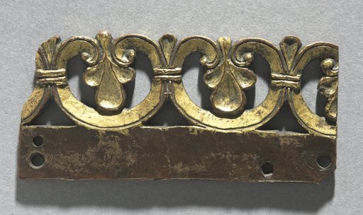 Fragment of an Ornamental Crest from a Reliquary Shrine