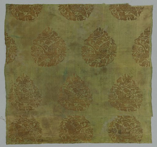 Brocade with Swan Hunt