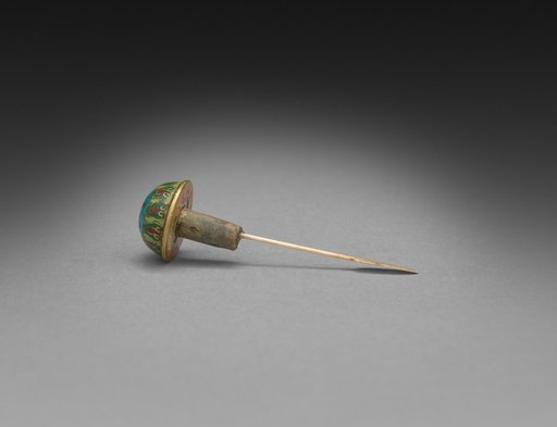 Snuff Bottle with Floral Scrolls (stopper)