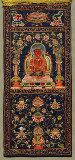 Thangka with the Seventh Bodhisattva