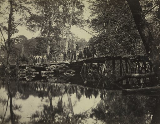 Military Bridge, Across the Chickahominy, Virginia