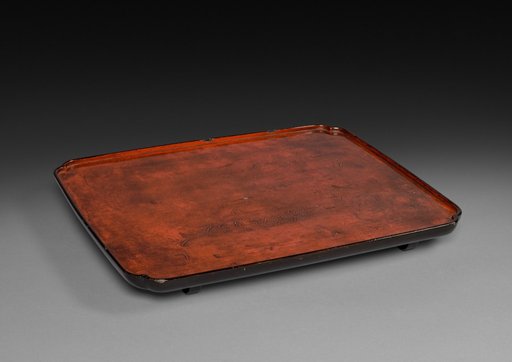 Serving Tray: Negoro Ware