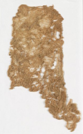 Fragment from a Garment (smaller fragment, batting)