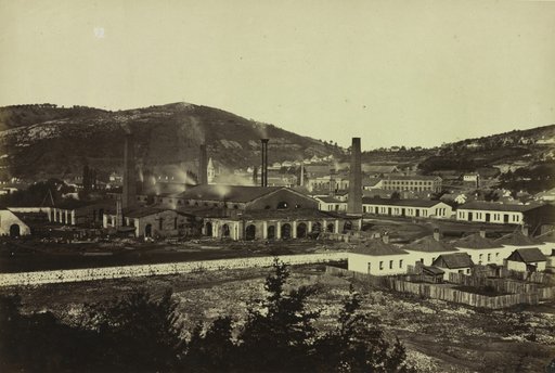 Ironworks in Reschitza
