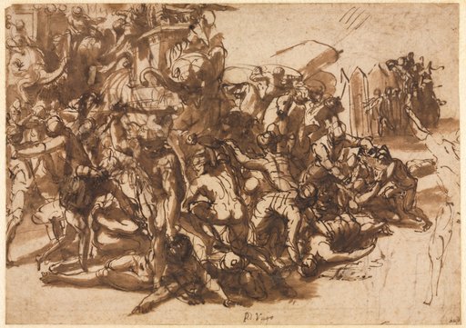 Poros Assailed by the Macedonian Army (recto)