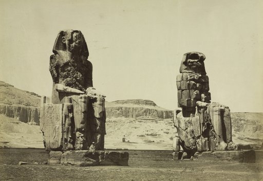 The Colossi of Memnon, Thebes