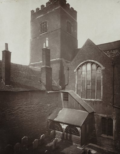 St. Bartholomews: The Green Churchyard on the Site of the Old South Transept