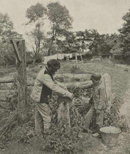 At the Grindstone--A Suffolk Farmyard